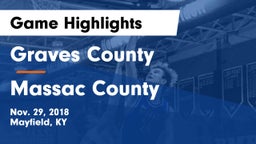 Graves County  vs Massac County  Game Highlights - Nov. 29, 2018