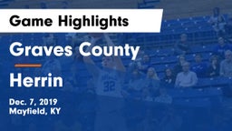 Graves County  vs Herrin  Game Highlights - Dec. 7, 2019