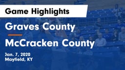 Graves County  vs McCracken County  Game Highlights - Jan. 7, 2020