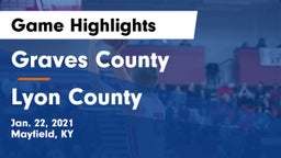 Graves County  vs Lyon County  Game Highlights - Jan. 22, 2021