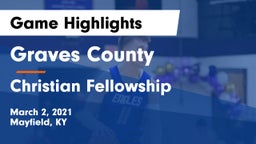 Graves County  vs Christian Fellowship  Game Highlights - March 2, 2021