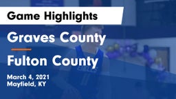 Graves County  vs Fulton County  Game Highlights - March 4, 2021