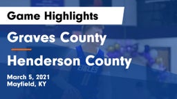 Graves County  vs Henderson County  Game Highlights - March 5, 2021