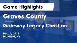 Graves County  vs Gateway Legacy Christian Game Highlights - Dec. 4, 2021