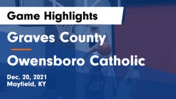 Graves County  vs Owensboro Catholic  Game Highlights - Dec. 20, 2021