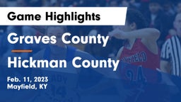 Graves County  vs Hickman County Game Highlights - Feb. 11, 2023