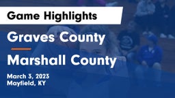 Graves County  vs Marshall County  Game Highlights - March 3, 2023