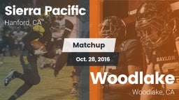 Matchup: Sierra Pacific High vs. Woodlake  2016