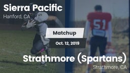 Matchup: Sierra Pacific High vs. Strathmore (Spartans) 2019