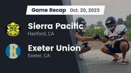 Recap: Sierra Pacific  vs. Exeter Union  2023