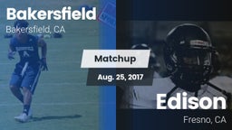 Matchup: Bakersfield High vs. Edison  2017
