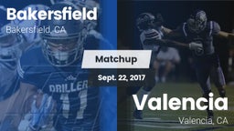 Matchup: Bakersfield High vs. Valencia  2017