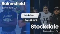Matchup: Bakersfield High vs. Stockdale  2018