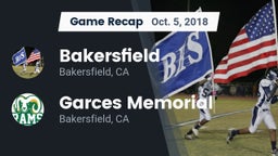 Recap: Bakersfield  vs. Garces Memorial  2018