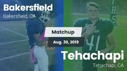 Matchup: Bakersfield High vs. Tehachapi  2019