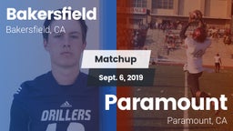 Matchup: Bakersfield High vs. Paramount  2019