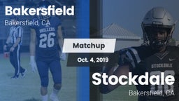 Matchup: Bakersfield High vs. Stockdale  2019