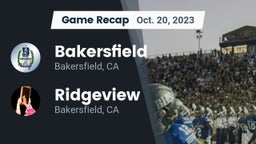 Recap: Bakersfield  vs. Ridgeview  2023