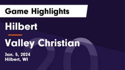 Hilbert  vs Valley Christian  Game Highlights - Jan. 5, 2024