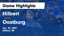 Hilbert  vs Oostburg  Game Highlights - Jan. 25, 2022