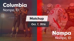 Matchup: Columbia  vs. Nampa  2016