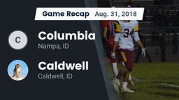 Recap: Columbia  vs. Caldwell  2018