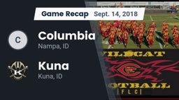 Recap: Columbia  vs. Kuna  2018