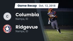 Recap: Columbia  vs. Ridgevue 2018