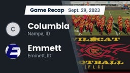 Recap: Columbia  vs. Emmett  2023