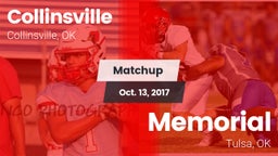 Matchup: Collinsville High vs. Memorial  2017