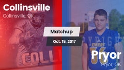 Matchup: Collinsville High vs. Pryor  2017