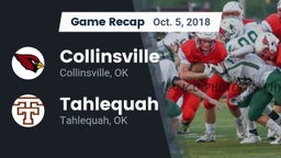 Recap: Collinsville  vs. Tahlequah  2018