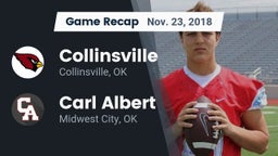 Recap: Collinsville  vs. Carl Albert   2018