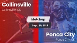 Matchup: Collinsville High vs. Ponca City  2019