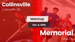 Matchup: Collinsville High vs. Memorial  2019