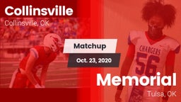 Matchup: Collinsville High vs. Memorial  2020