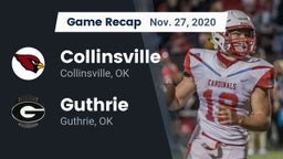 Recap: Collinsville  vs. Guthrie  2020