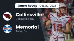 Recap: Collinsville  vs. Memorial  2021