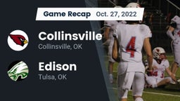 Recap: Collinsville  vs. Edison  2022
