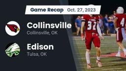 Recap: Collinsville  vs. Edison  2023