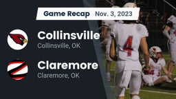 Recap: Collinsville  vs. Claremore  2023