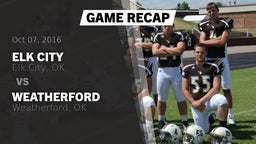 Recap: Elk City  vs. Weatherford  2016