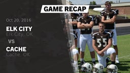 Recap: Elk City  vs. Cache  2016