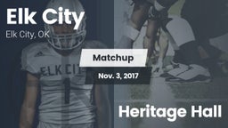 Matchup: Elk City  vs. Heritage Hall 2017