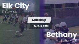 Matchup: Elk City  vs. Bethany  2019