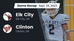 Recap: Elk City  vs. Clinton  2023