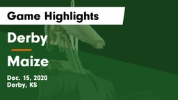 Derby  vs Maize  Game Highlights - Dec. 15, 2020