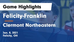 Felicity-Franklin  vs Clermont Northeastern  Game Highlights - Jan. 8, 2021