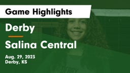 Derby  vs Salina Central  Game Highlights - Aug. 29, 2023