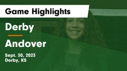 Derby  vs Andover  Game Highlights - Sept. 30, 2023